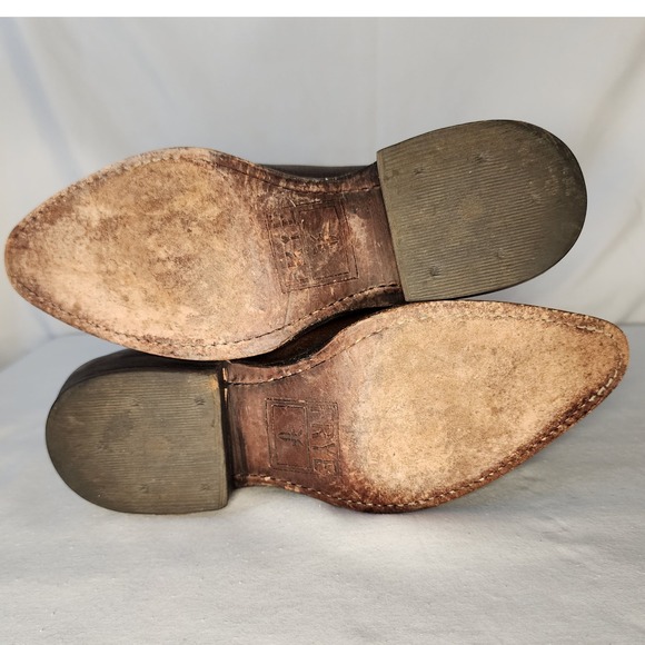 Frye Brown Heeled Boots - Picture 9 of 12
